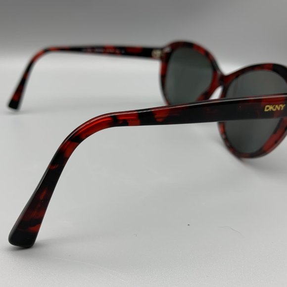 DKNY DY4084 Dk Tortoise/Red Butterfly Frame Sunglasses main image 4